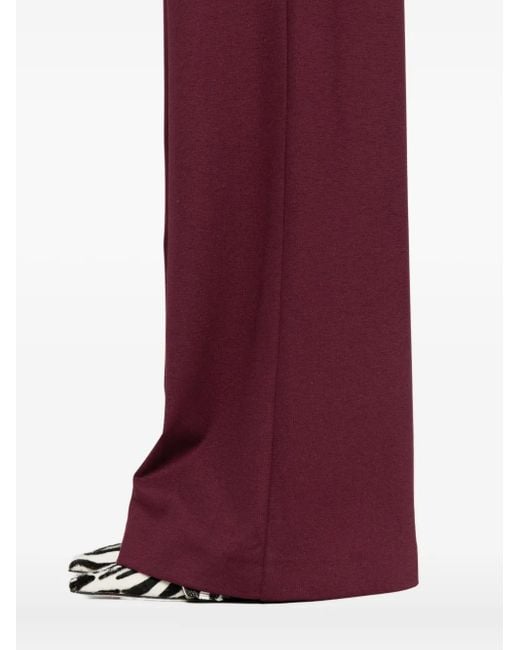 Patrizia Pepe Palazzo Trousers Purple