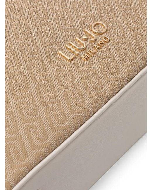 Liu Jo Natural Patterned Tote Bag