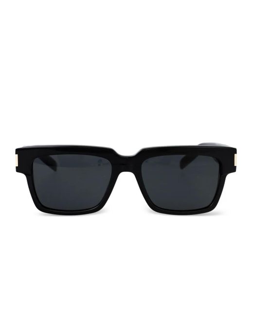 Saint Laurent Black Square-Frame Sunglasses for men