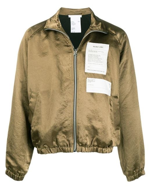 Helmut Lang 合成繊維 ハイネック ジャケット メンズ Lyst