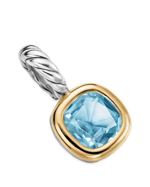 David Yurman Metallic Mini Cushion Cut Amulet