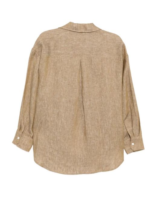 Bambah Natural Linen Blouse