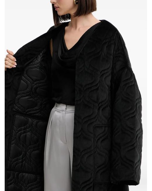 Charo Ruiz Black Belted Coat