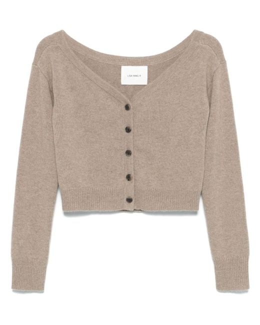 Lisa Yang Natural Beata Cardigan
