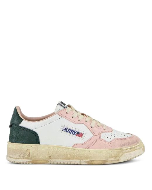 Autry White Super Vintage Sneakers