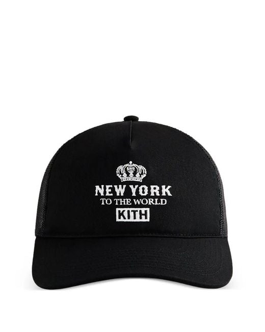 Cappello Da Baseball Nolan di Kith in Black da Uomo