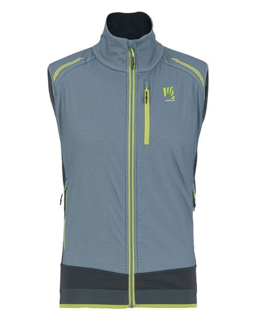 Karpos Blue Logo-Print Ski Top for men