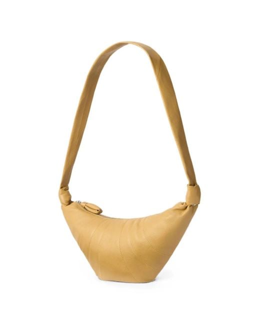 Lemaire White Medium Croissant Bag