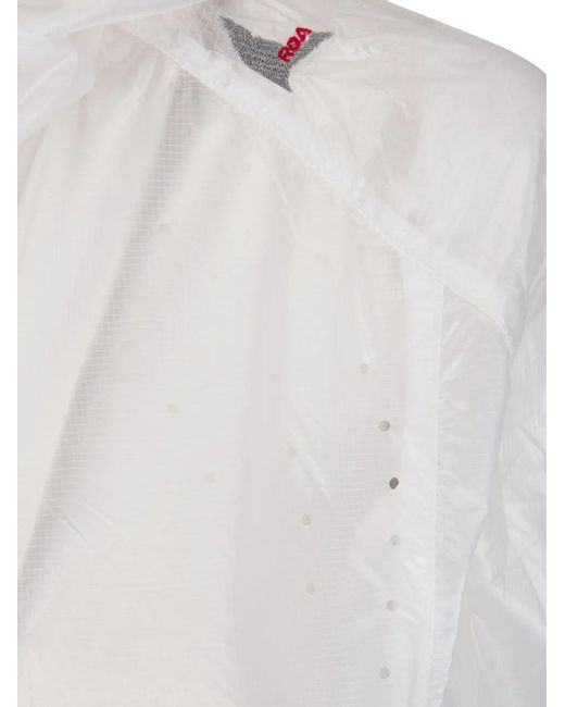 Roa White Packable Jacket