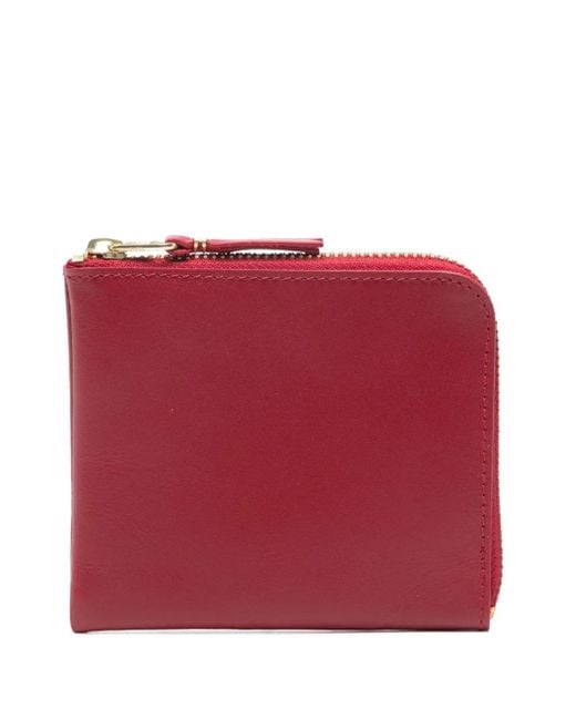 Comme des Garçons Red Leather Wallet