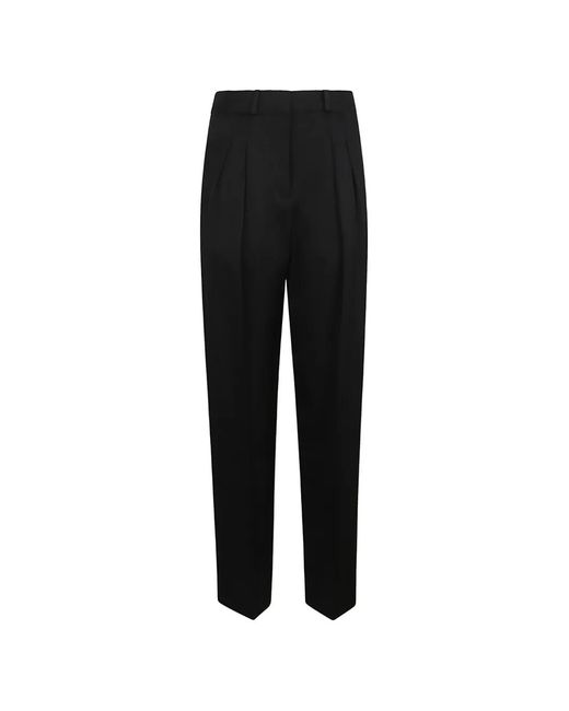 Loulou Black Pantalon Alio À Plis