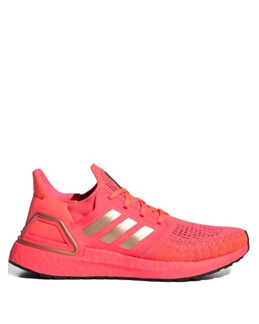 Adidas Pink Ultraboost 20 Sneakers