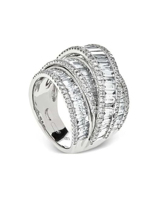 Jewels Aficionado 18Kt Witgouden Ring Met Diamant in het White
