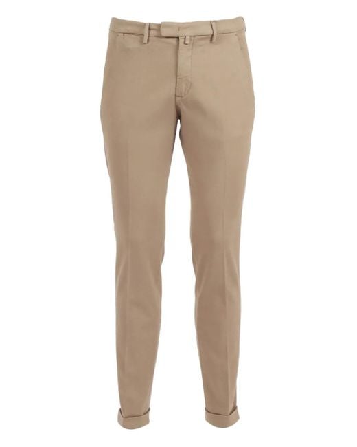 Briglia 1949 Natural Cuffed Trousers for men
