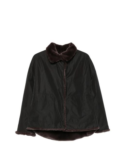 Button-Up Jacket ROSSO35 en coloris Black