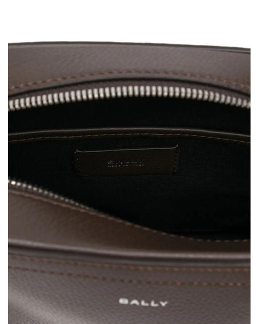 Bally Kuriertasche Mit Logo-Print in Black für Herren