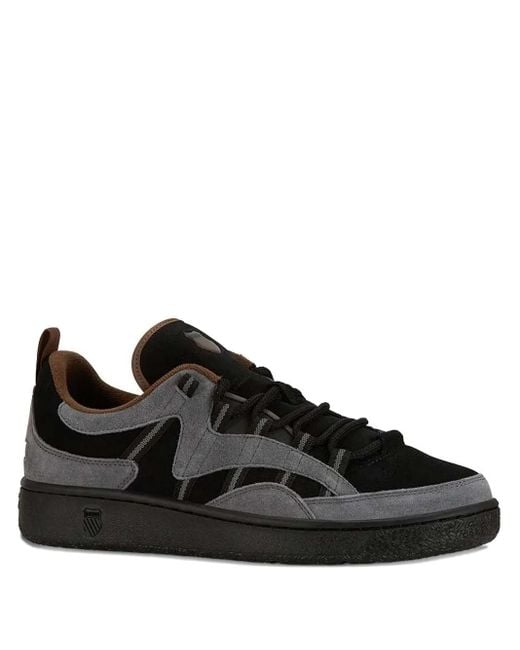 K-swiss Black Suede Sneakers for men