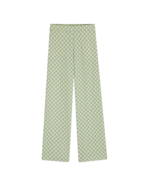HUGO Green Haseli Checkered Trousers