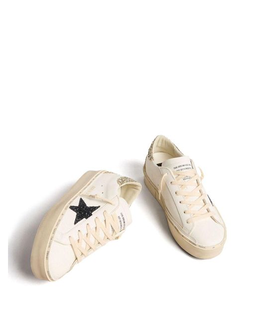 Sneakers Hi-Star con inserti di Golden Goose Deluxe Brand in Natural