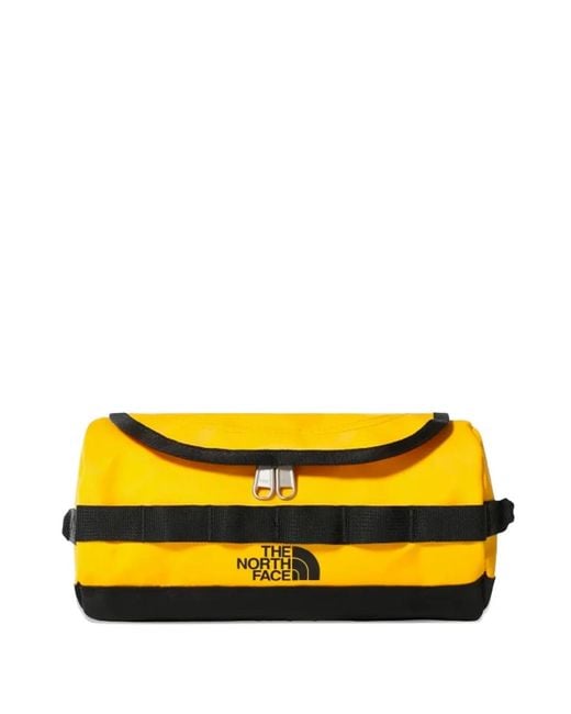 The North Face Yellow Base Camp Travel Bag for men