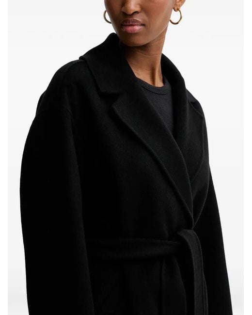 From Future Black Belted Coat