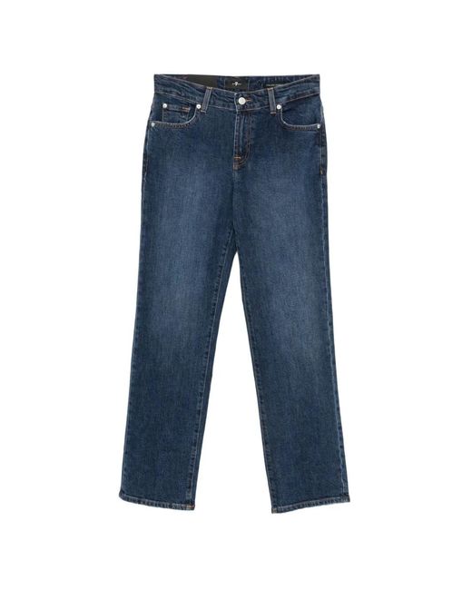 Vaqueros Rectos Seven7 de color Blue