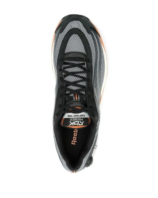 Reebok Gray Premier Pump Paris Sneakers for men