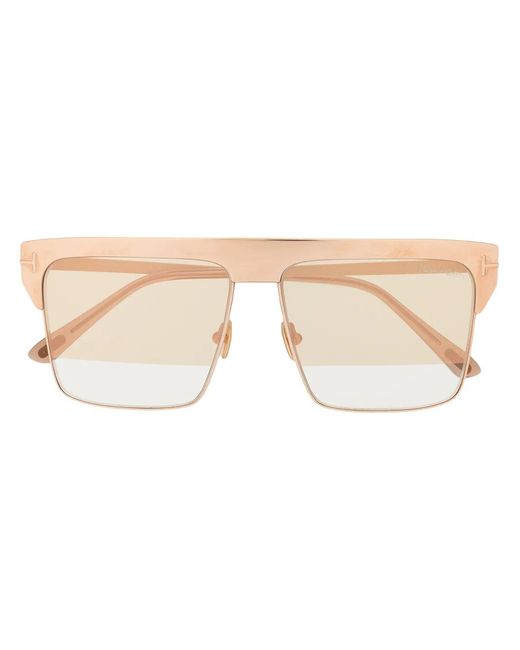 Tom Ford Multicolor Square Frame Sunglasses