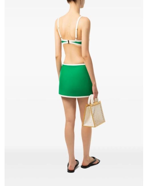 Pilzer Green Bare Bikini Top
