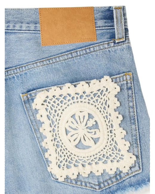 Alanui Blue Shorts