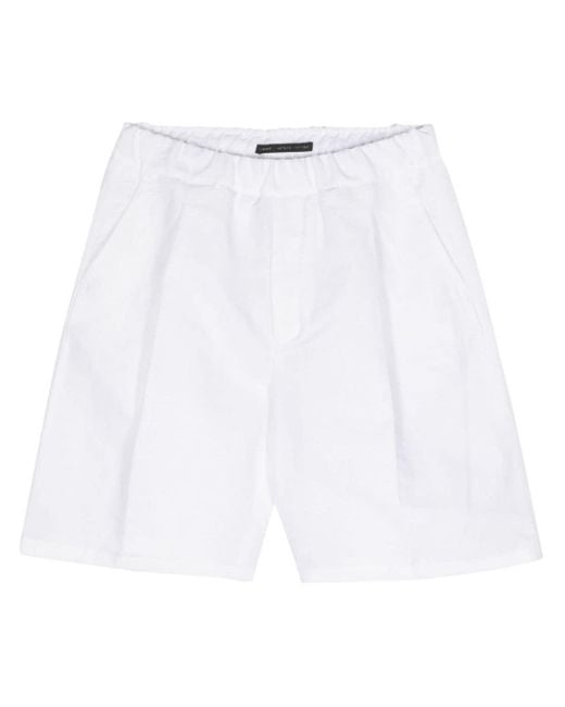 Low Brand White Tokyo Bermuda Shorts for men