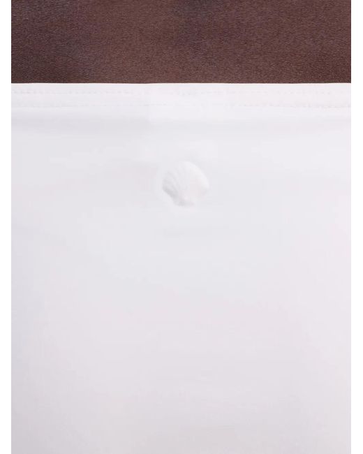 Loulou de Saison White Bikini Bottom