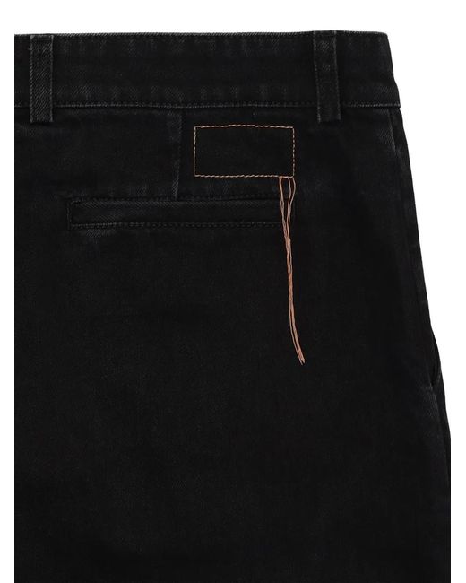 Fortela Black Pantalon Maine En Coton for men