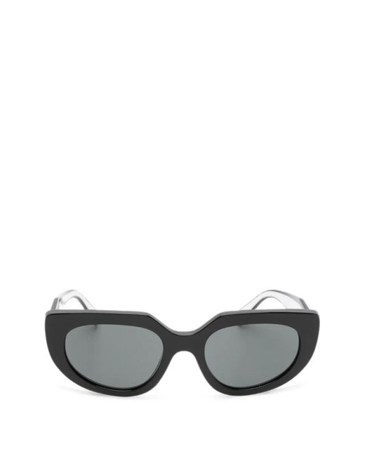 Prada Gray Cat-Eye Sunglasses