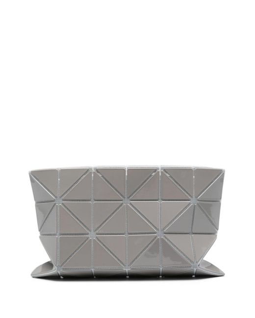 Issey Miyake Gray Lucent Gloss Clutch Bag