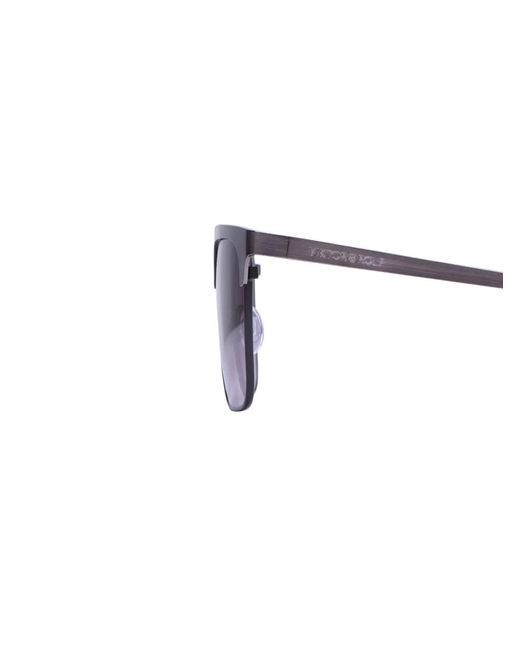 Viktor & Rolf Purple Square-Frame Sunglasses