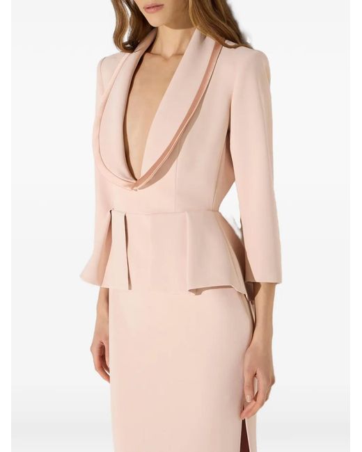 Elisabetta Franchi Pink Carpet Dress