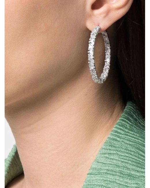 Swarovski White Matriz Earrings