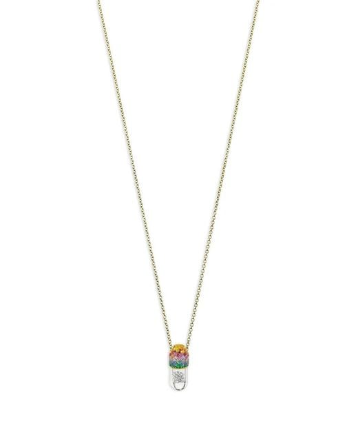 Robinson Pelham Metallic 9K Mini Elixer Energry Diamond Necklace