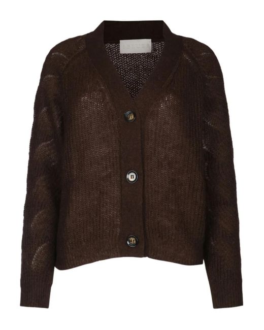 Cardigan En Maille Épaisse iBlues en coloris Brown