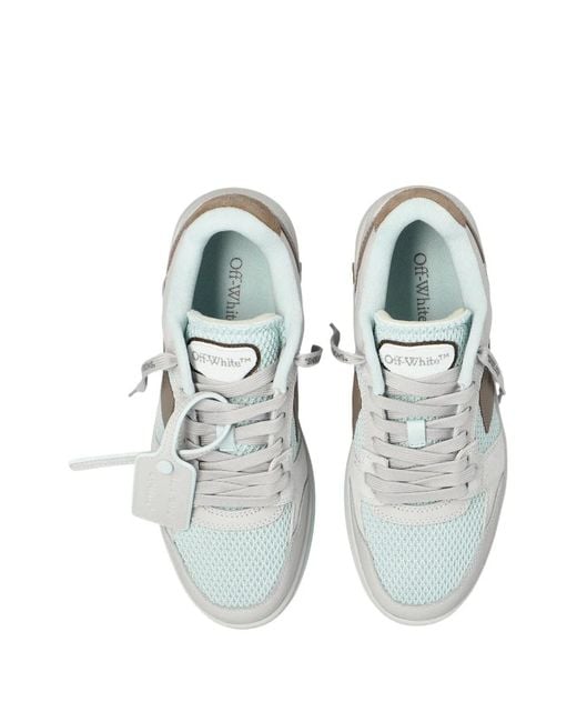 Off-White c/o Virgil Abloh Gray Out Of Office Sneakers