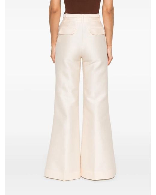 Zimmermann White Eden Trousers