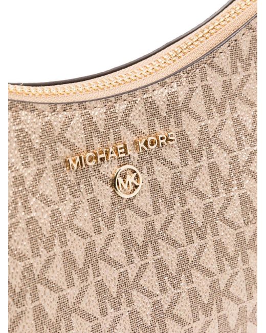 Michael Michael Kors Monogram Pattern Logo Plaque two-way Bag - Farfetch