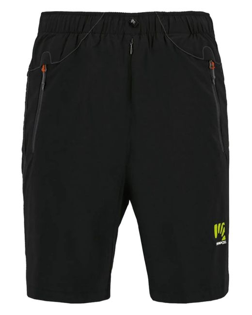 Bermudas con logo estampado Karpos de hombre de color Black