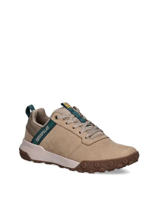 Caterpillar Brown Panelled Trainers for men