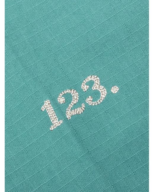 Pantalones Studio Work Apatite con número bordado Advisory Board Crystals de hombre de color Green