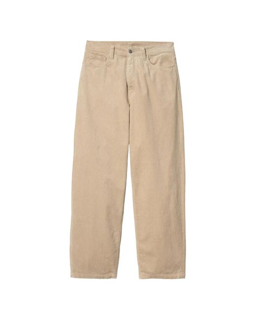 Carhartt Natural Landon Pant Corduroy Trousers for men