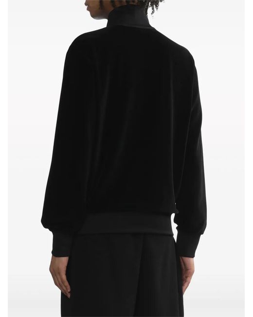 Palm Angels Black Logo-print Track Jacket for men