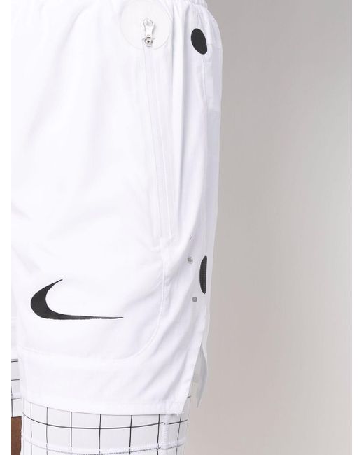 NIKE X OFF-WHITE Grid-print Two-in-one 