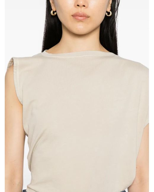 Camiseta Beth Agolde de color Natural